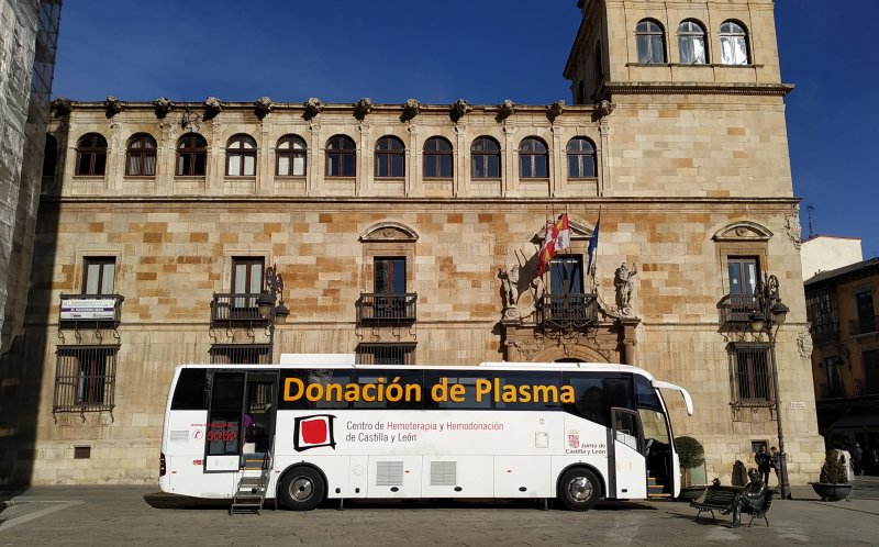 AUTOBÚS DONACIÓN DE PLASMA