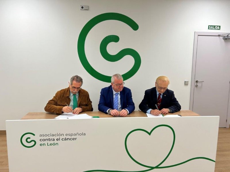 ACUERDO DE COLABORACIÓN CON LA ASOCIACIÓN ESPAÑOLA CONTRA EL CÁNCER EN LEÓN
